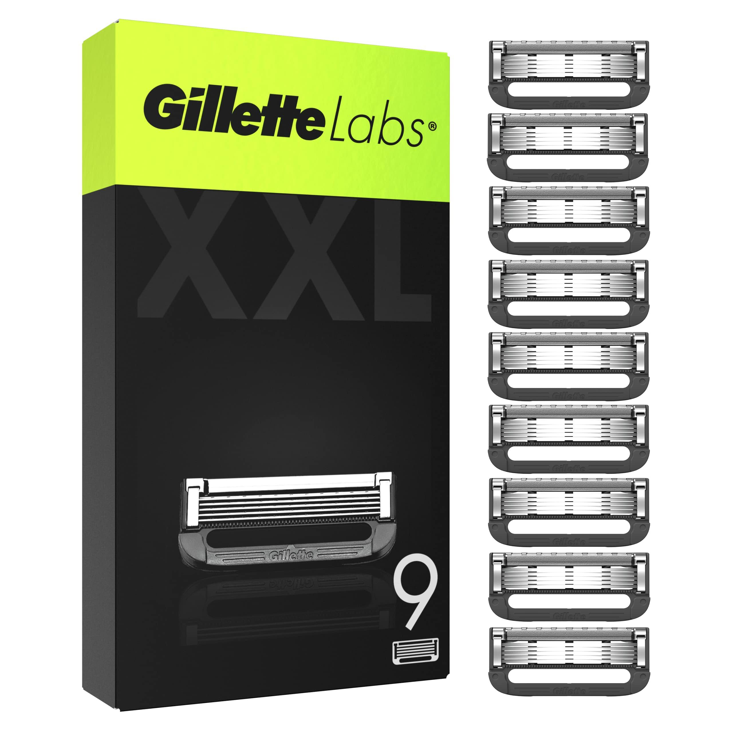 Gillette Labs Razor Blades Pack of 9 Razor Blade Refills. Gillette. Men's Razor Blades. 7702018605439.