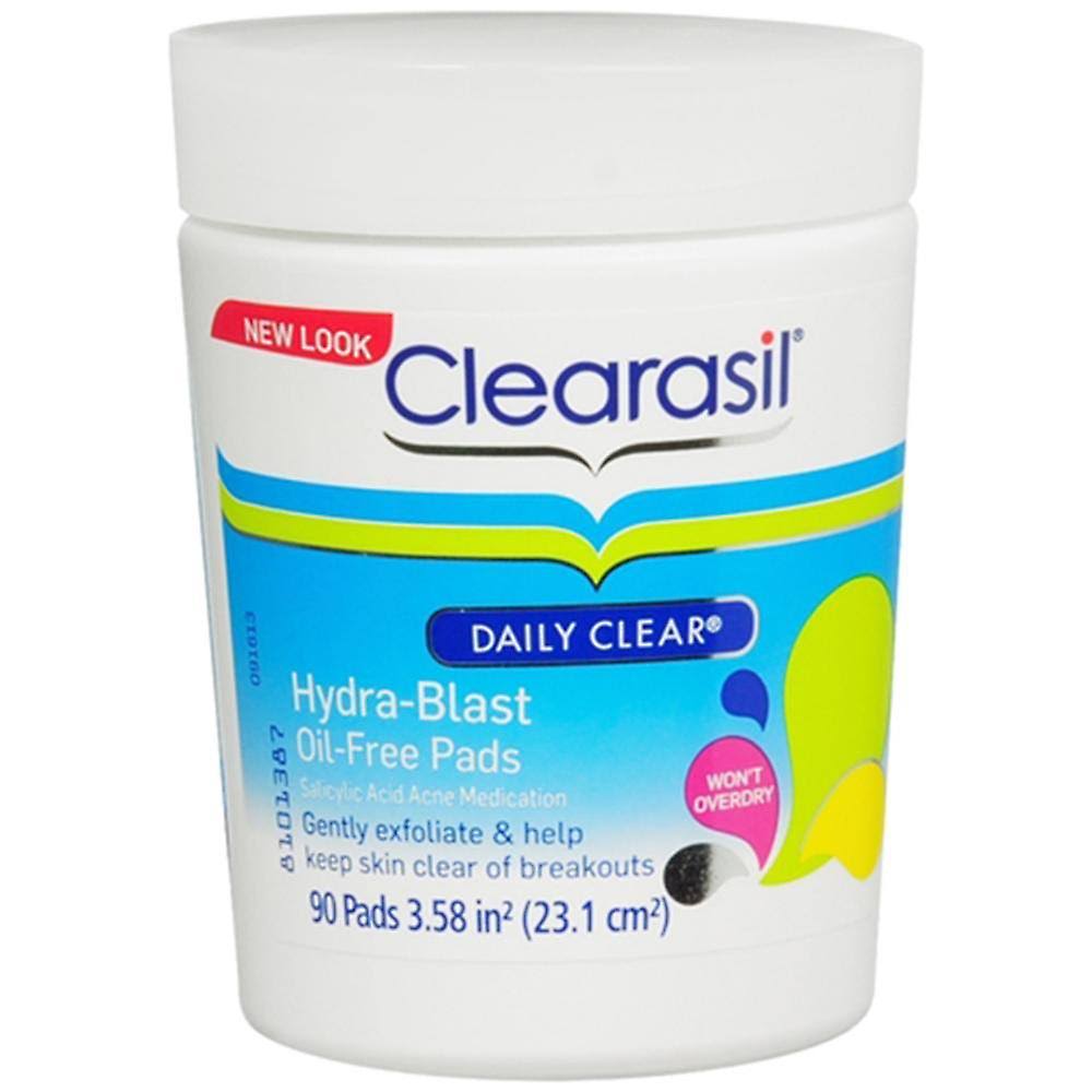 Clearasil Daily Clear Hydra Blast Oil Free Pads - 90 Pads