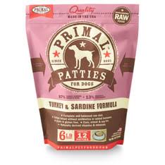 Primal Formula Dog Food - Turkey and Sardine, 6lb
