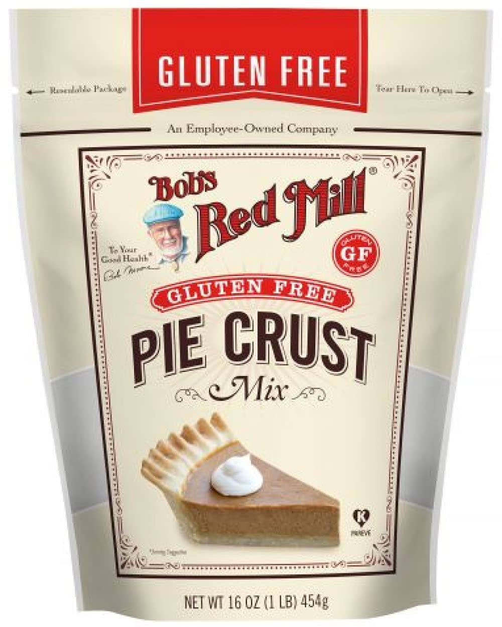 Bob's Red Mill Gluten Free Pie Crust Mix, 454 Grams