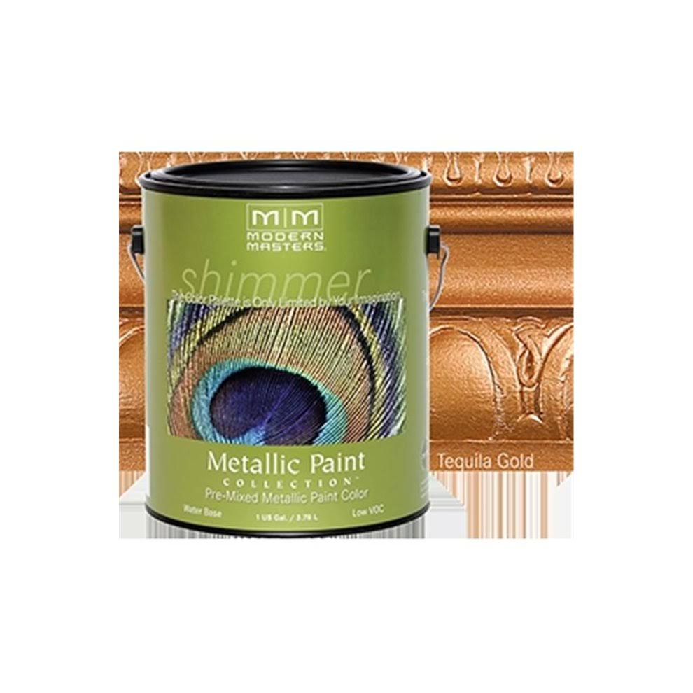 Modern Masters ME661 1 Gal. Tequila Gold Metallic Paint