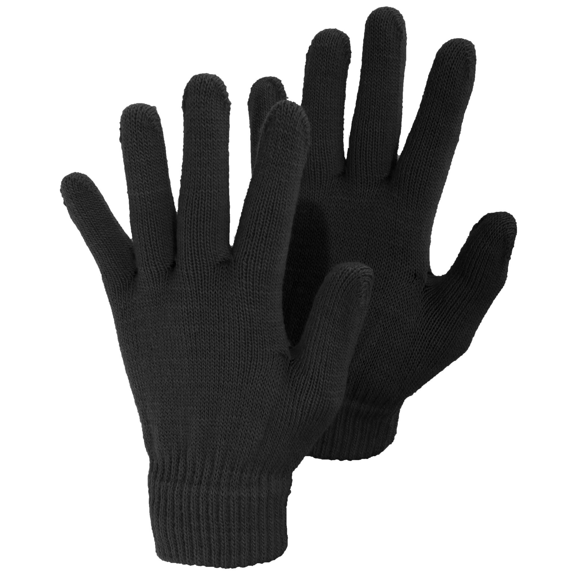 Rjm Ladies Thermal Magic Gloves - Black