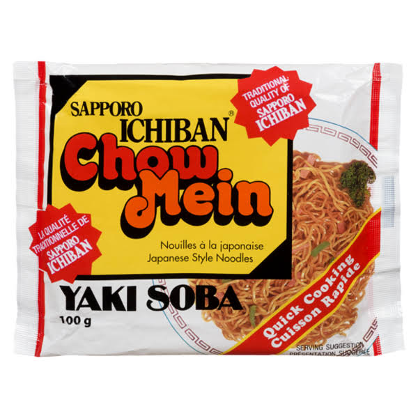 Sapporo Ichiban Chow Mein Noodles - 100 g