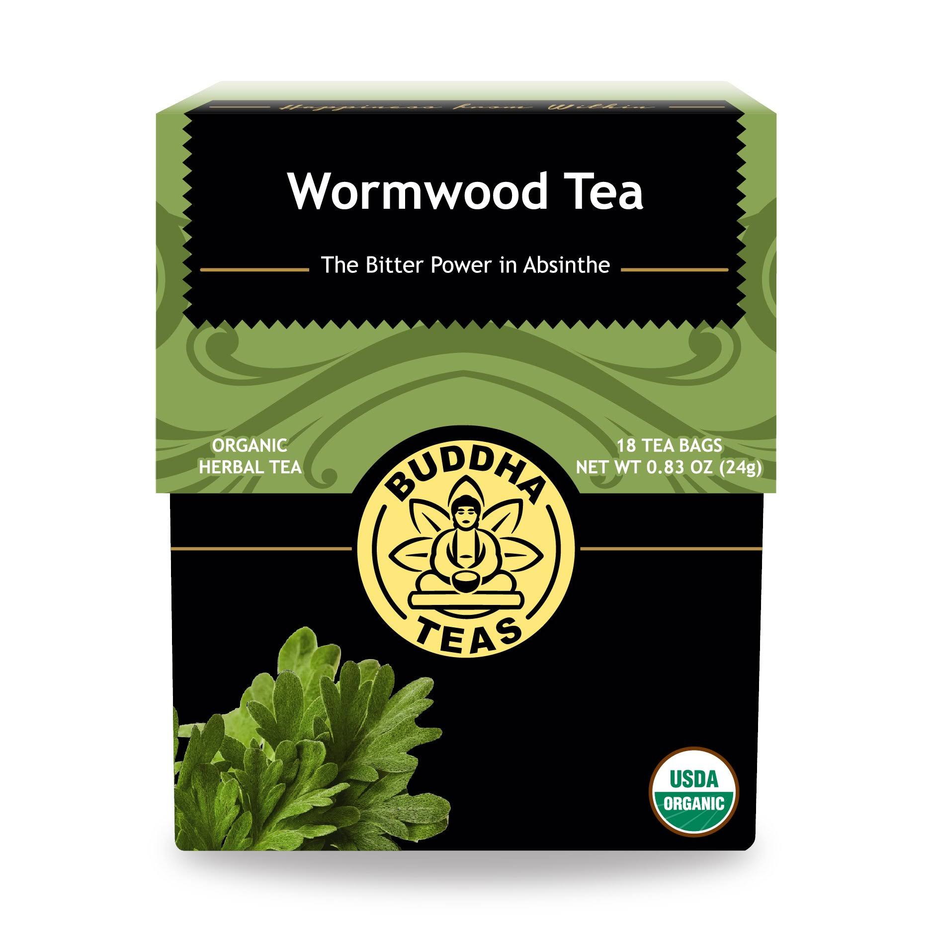 Buddha Teas Organic Wormwood Tea - 18 Bags