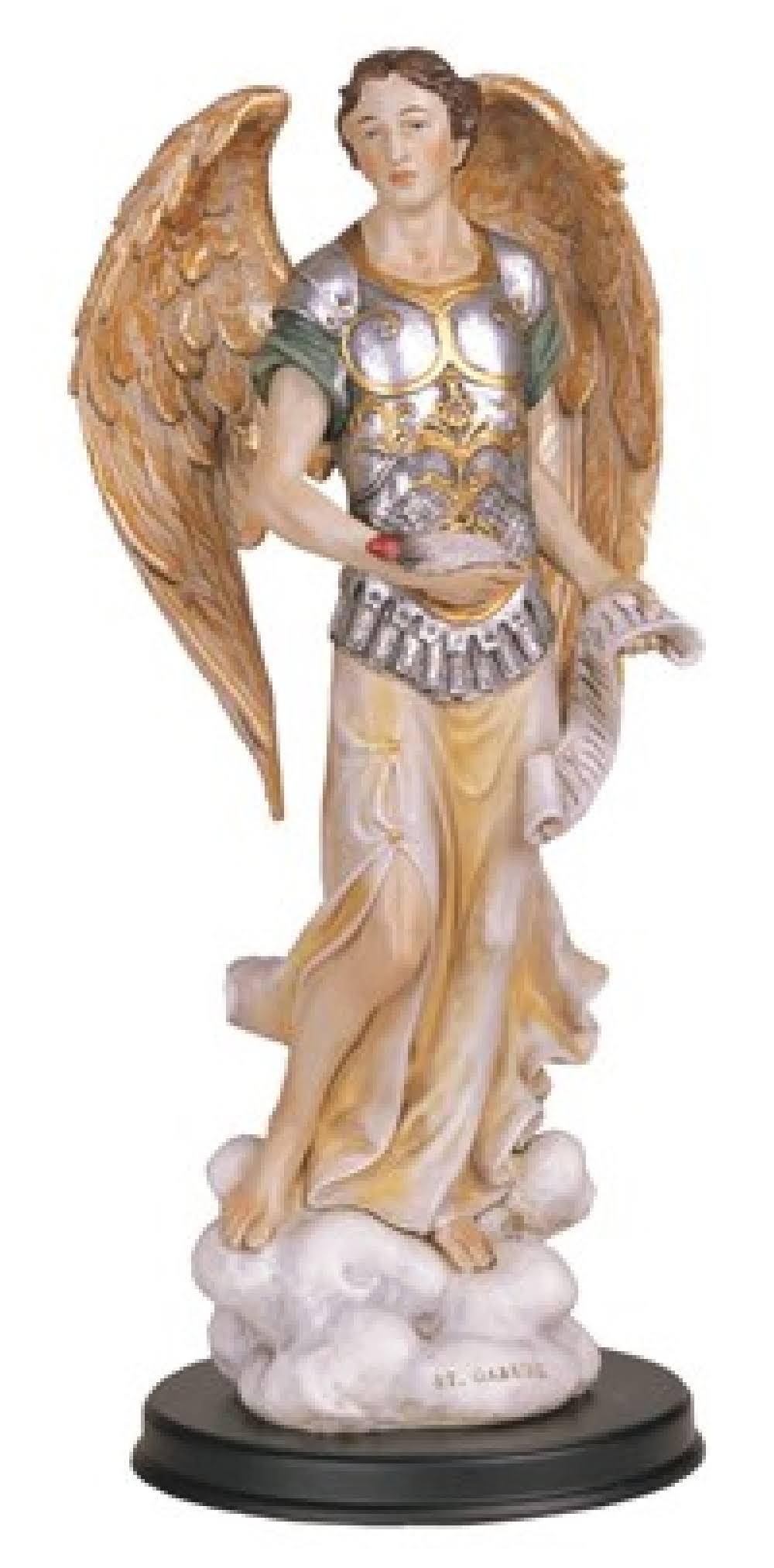 Stealstreet Ss-g-212.54 Archangel Gabriel Holy Figurine Religious Decor 12"