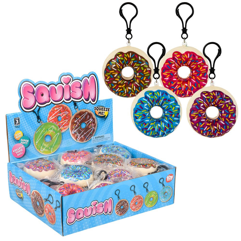 KR73101 Squish Donut Clip Ons