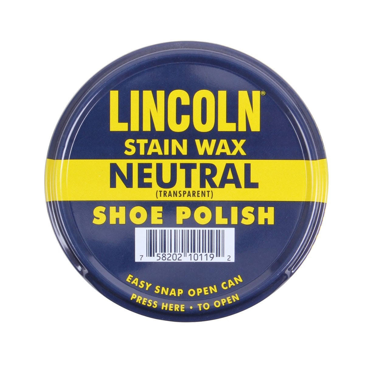 Lincoln Stain Wax Shoe Polish - Neutral