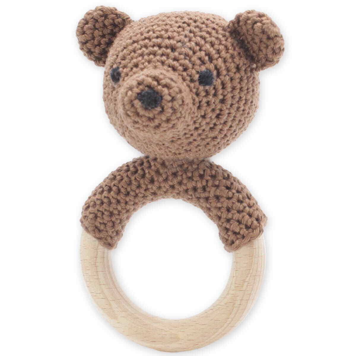 Hardicraft Bear Rattle Crochet Kit, Brown