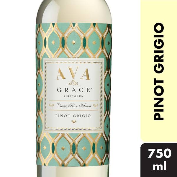 Ava Grace Vineyards Pinot Grigio, California - 750 ml