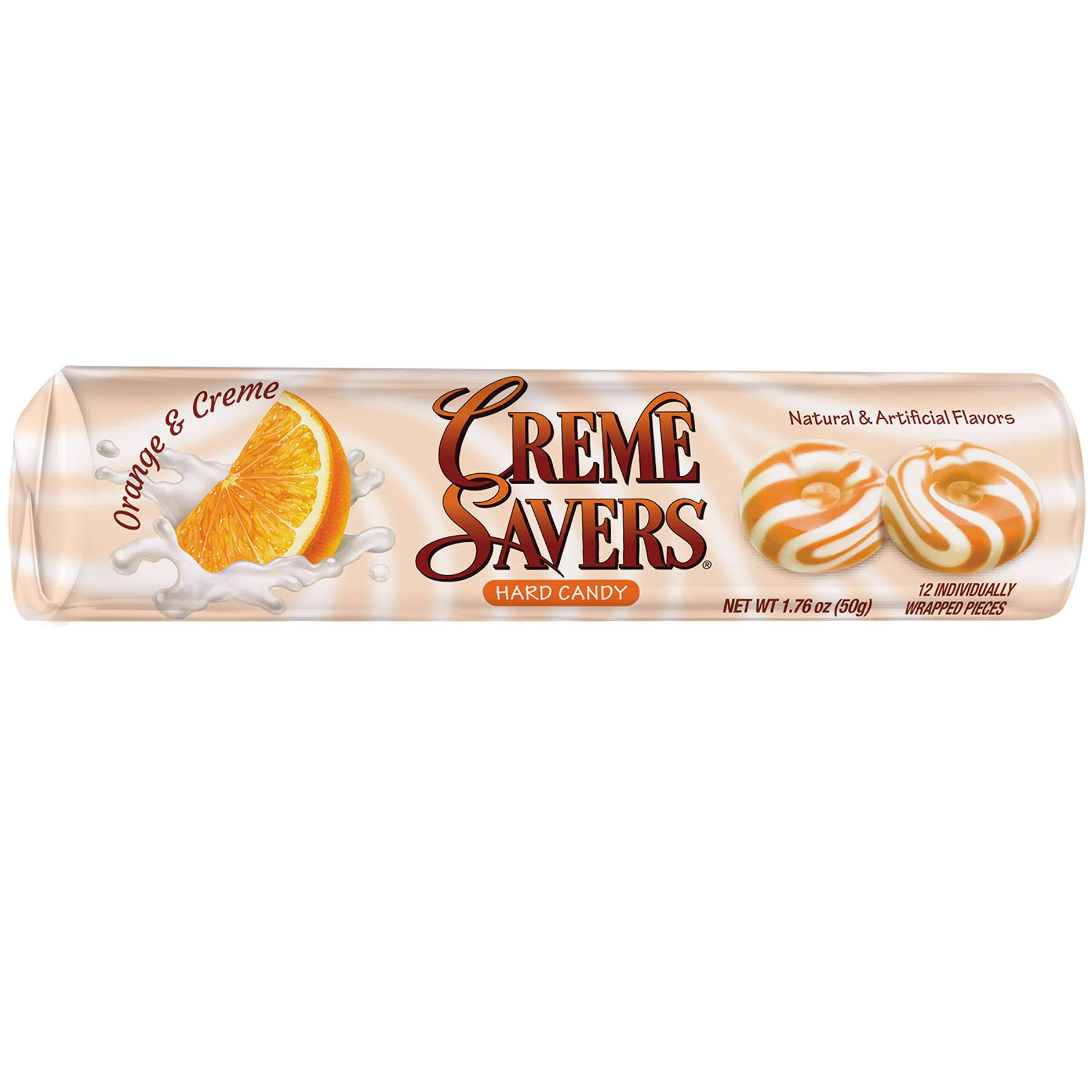Creme Savers Orange & Creme Hard Candy - 1.76 oz