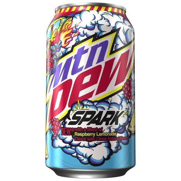 Mtn Dew Soda, Spark - 12 fl oz