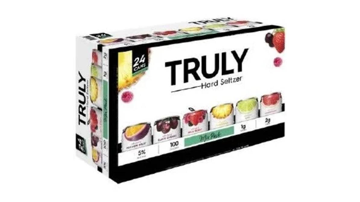 Truly Hard Seltzer, Assorted, Mix Pack - 24 pack, 12 fl oz cans