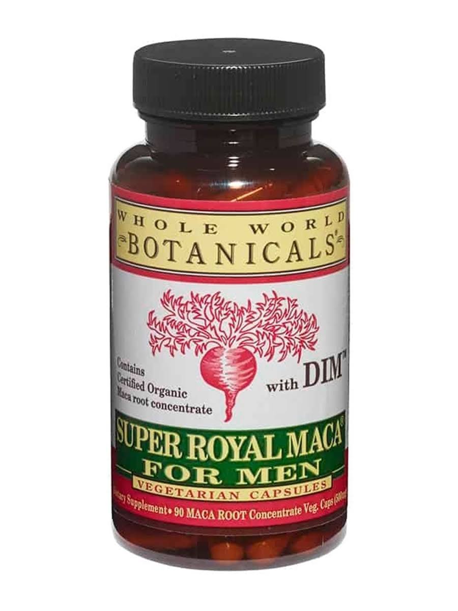 Whole World Botanicals Super Royal Maca for Men - 500mg, 90ct
