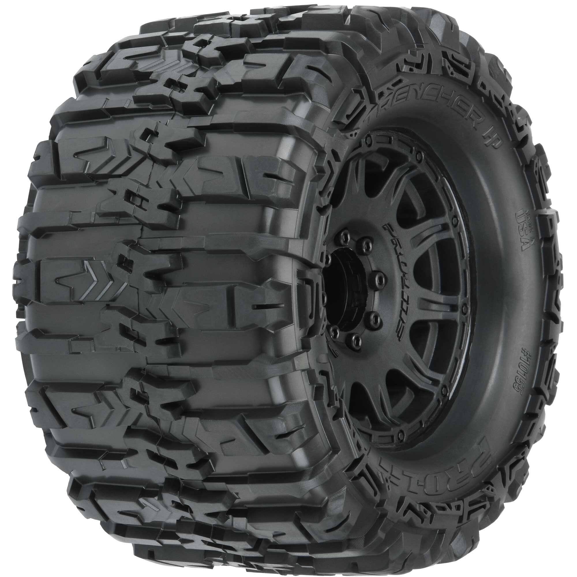 Proline Trencher HP 3.8" All Terrain Belted Tires Mounted