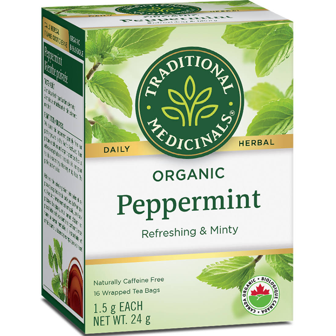 Traditional Medicinals Organic Peppermint Tea (16 Tea Bags)