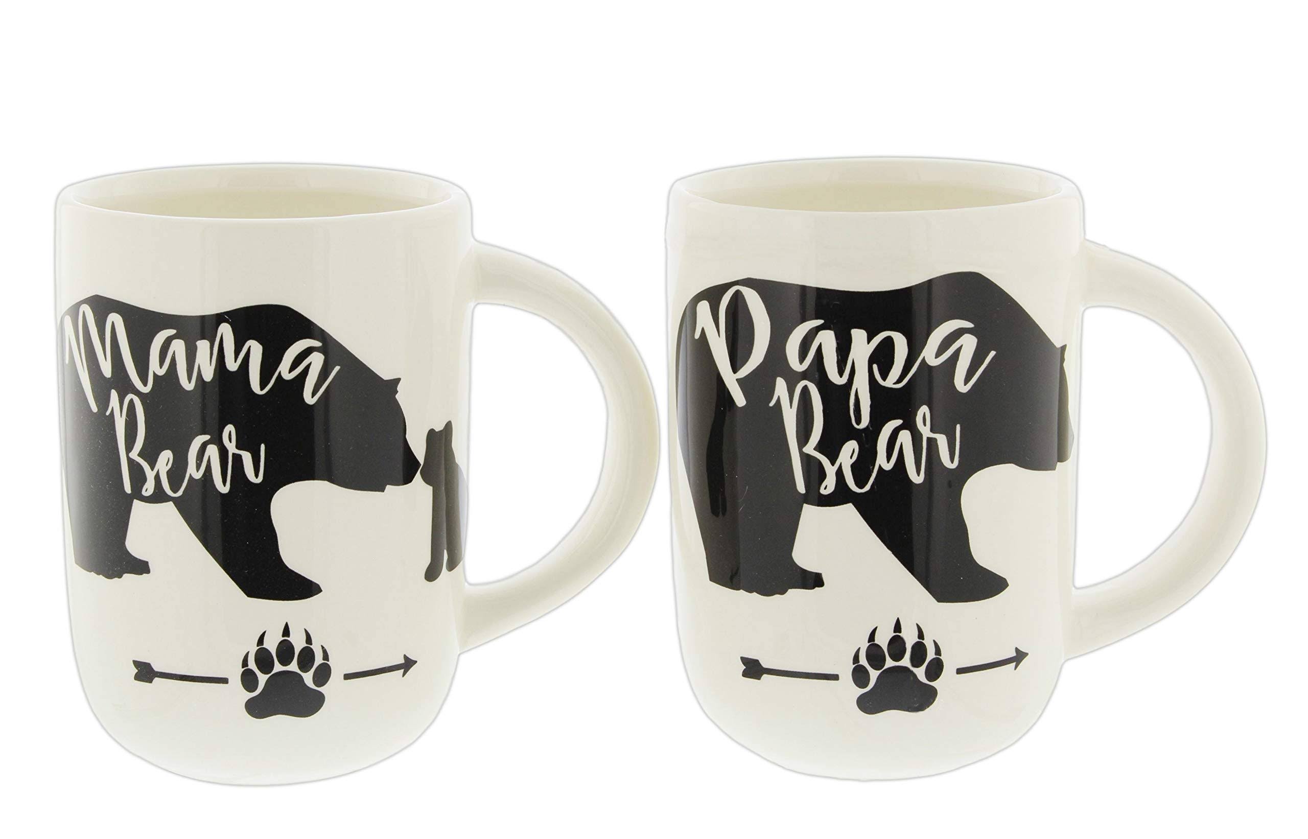 Young's 'Mama Bear' & 'Papa Bear' Mug Set One-Size