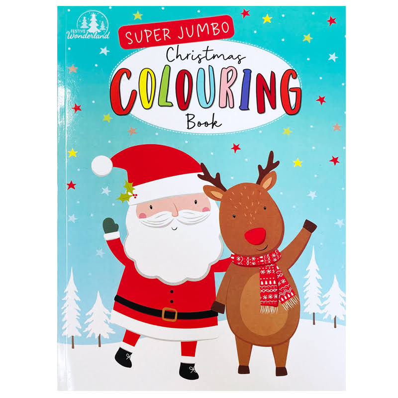 Penny Deal Super Jumbo Christmas Colouring Book (Max 1 per Order)