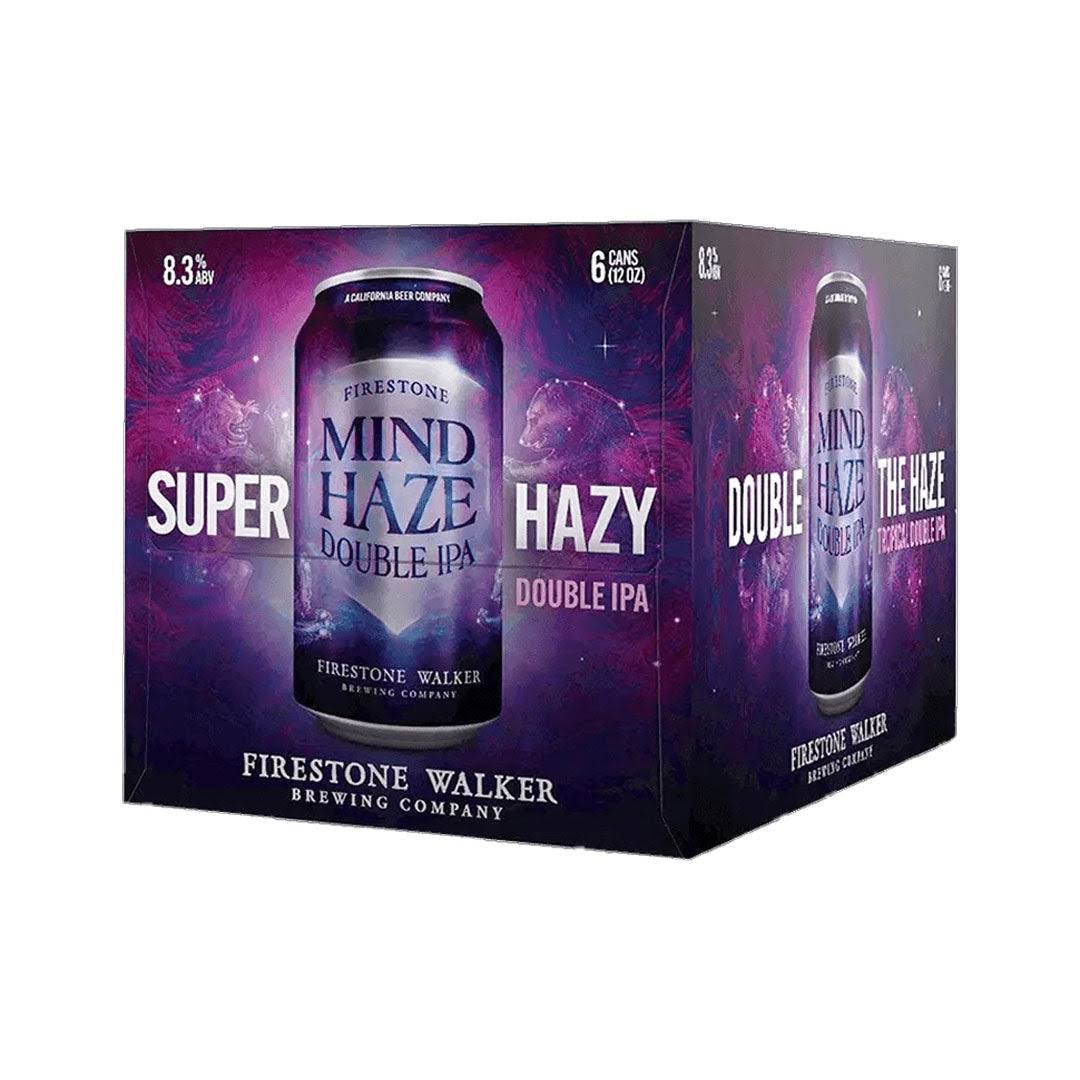 Firestone Beer, Mind Haze Double IPA - 6 pack, 12 oz cans
