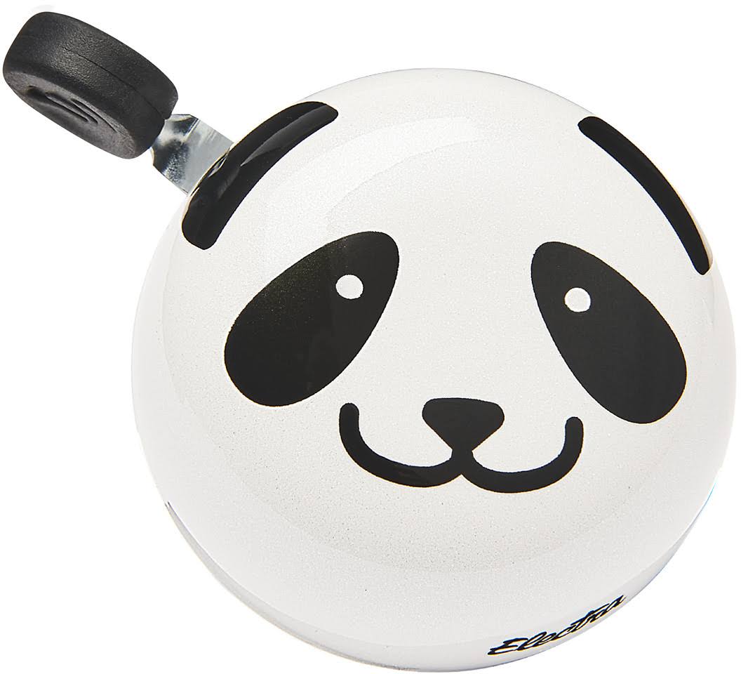Electra Panda Small Ding Dong Bike Bell Pearl White