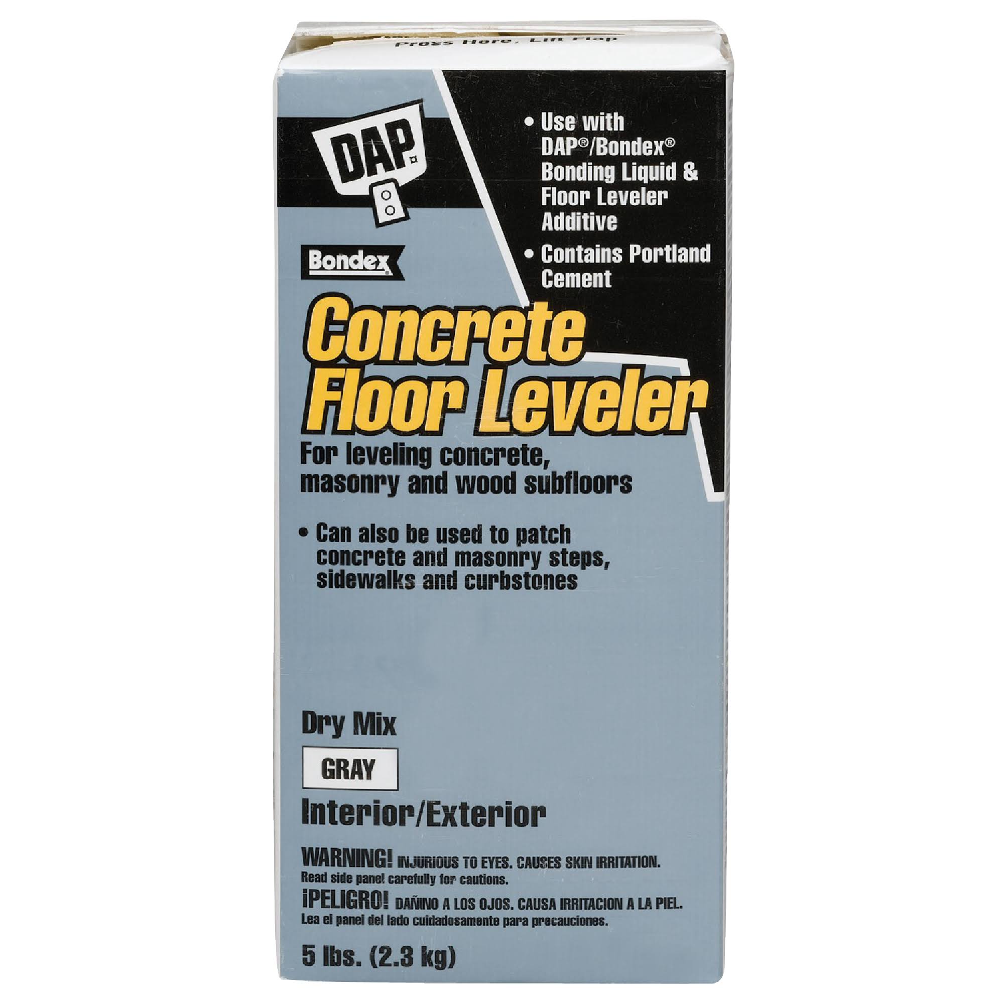 Dap Bondex Concrete Floor Leveler 10414 - 5lbs, Gray