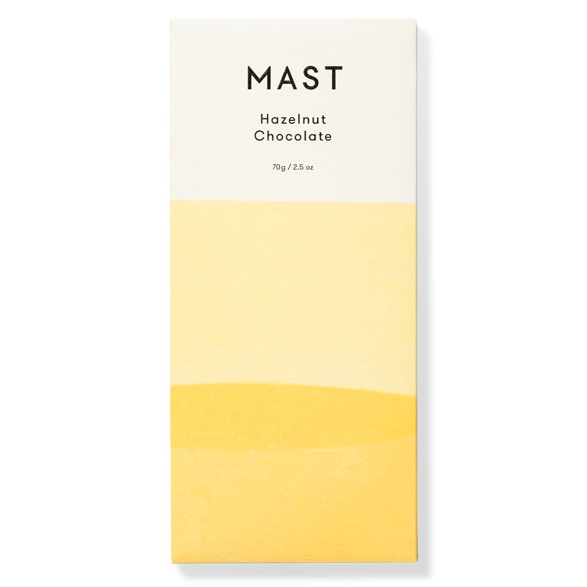 Mast Chocolate Bars | Organic, Kosher | Classic 2.5oz each (Hazelnut)