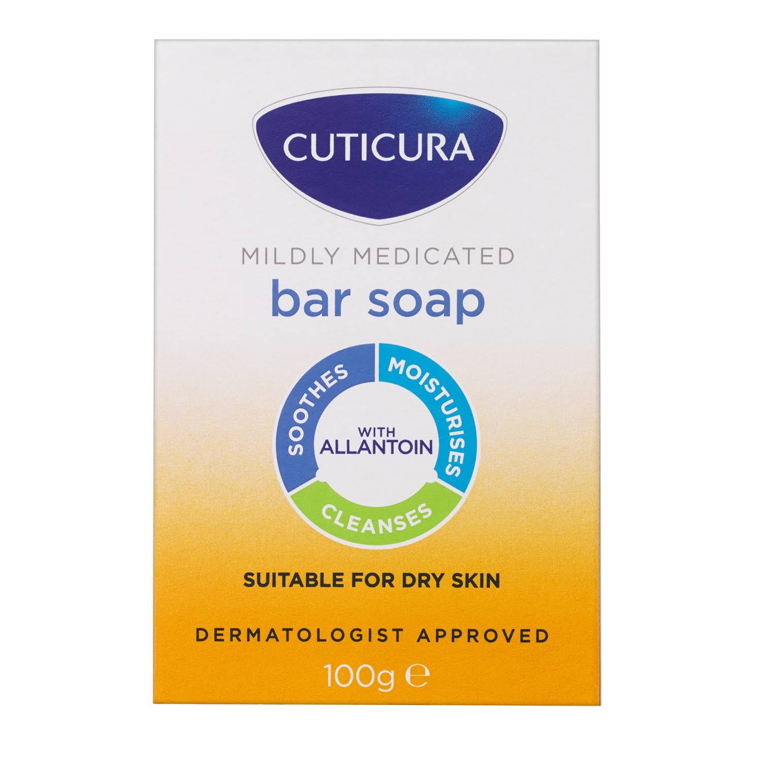 Cuticura Mildly Medicated Bar Soap 100g