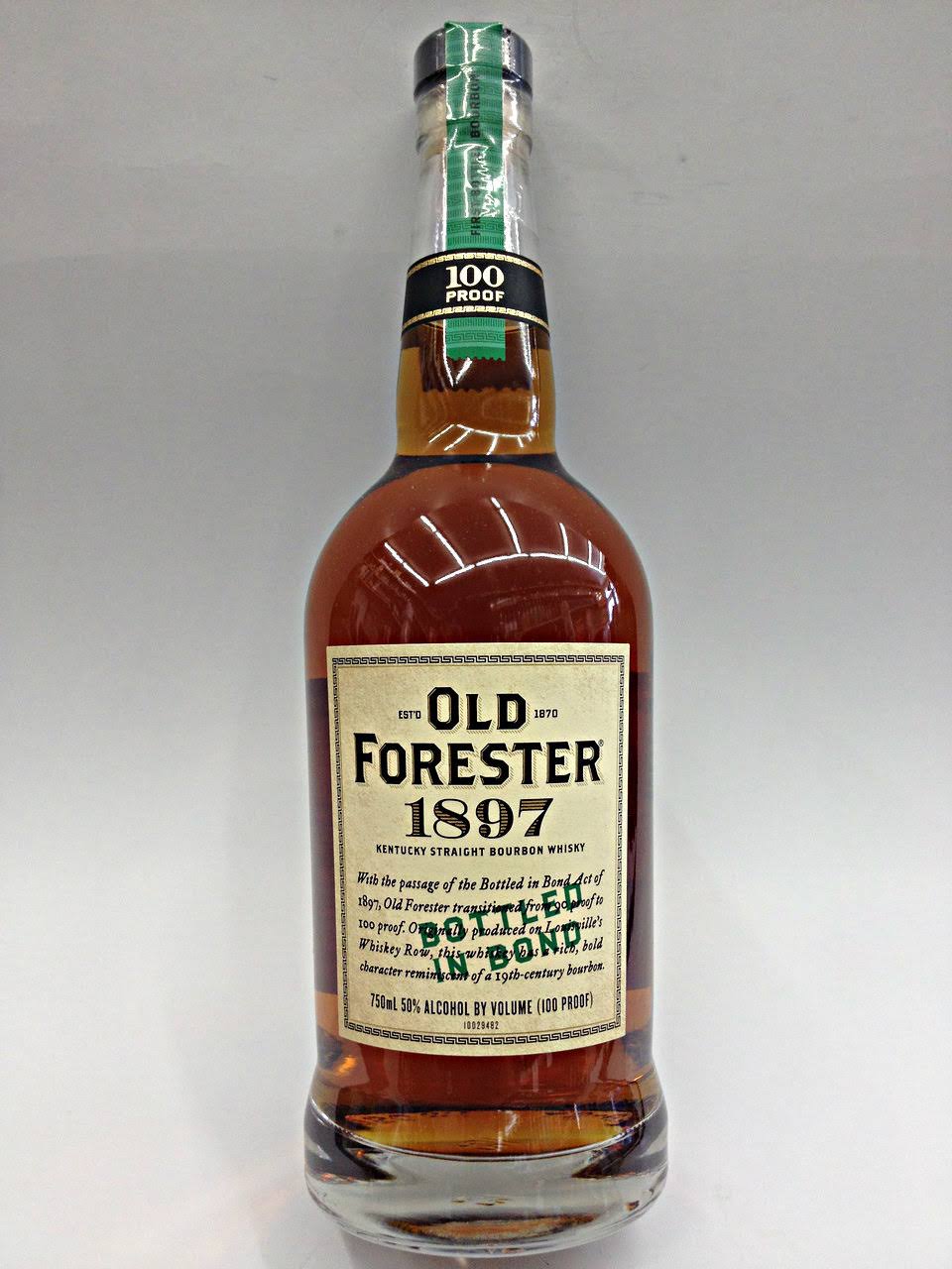Old Forester 1897 Kentucky Straight Bourbon Whisky - 750 ml bottle