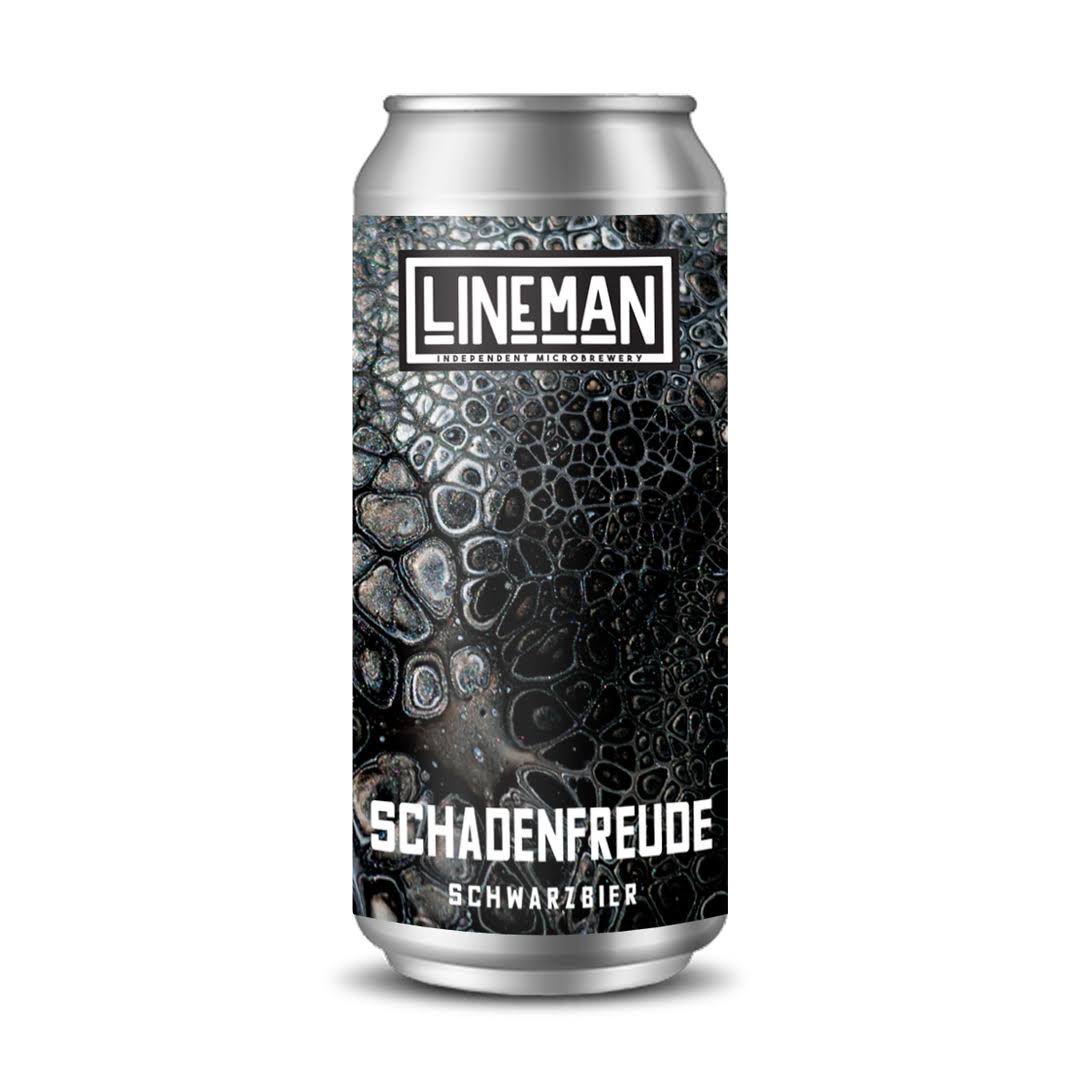 Lineman - Schanenfreude Schwarzbier 5.9% ABV 440ml Can