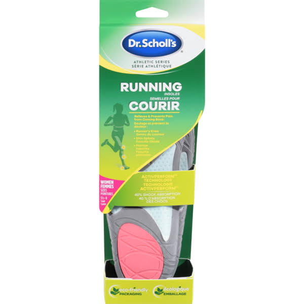 Dr. Scholl's Dr. Scholl’s Athletic Series Running Insoles for Women, Sizes 5.5-8, 1 Count