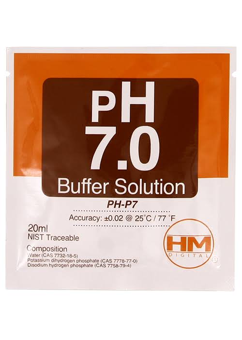 HM Digital pH 7.0 Buffer Solution PH-P7 (20 mL) 1-Pack