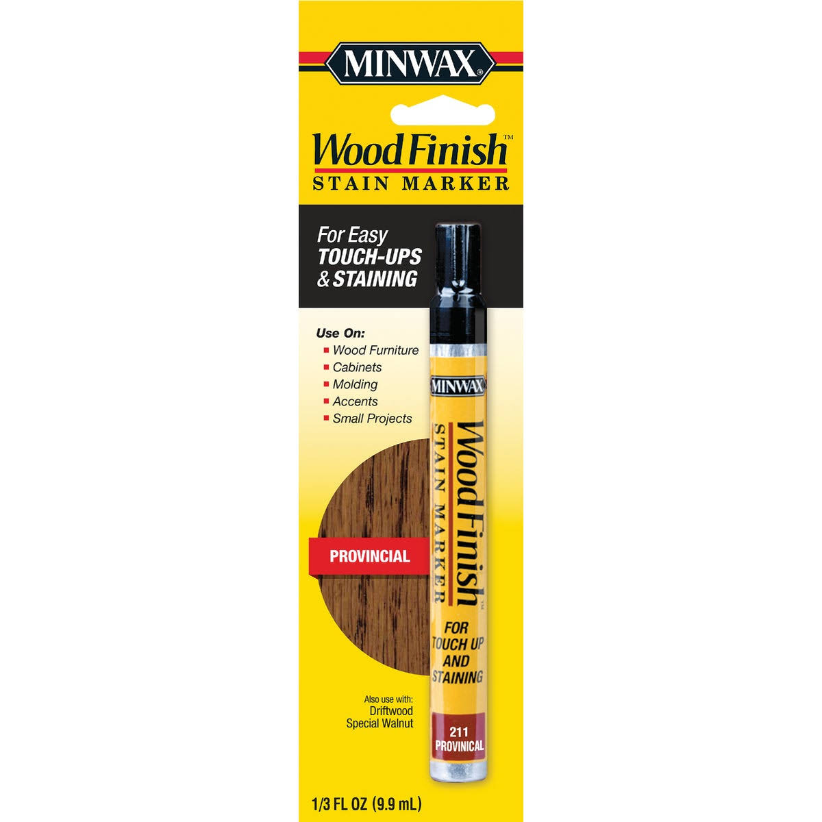 Minwax 63482 Wood Finish Provincial Stain Marker Interior Wood