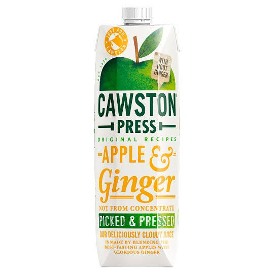 Cawston Press Apple and Ginger Juice - 1 Liter