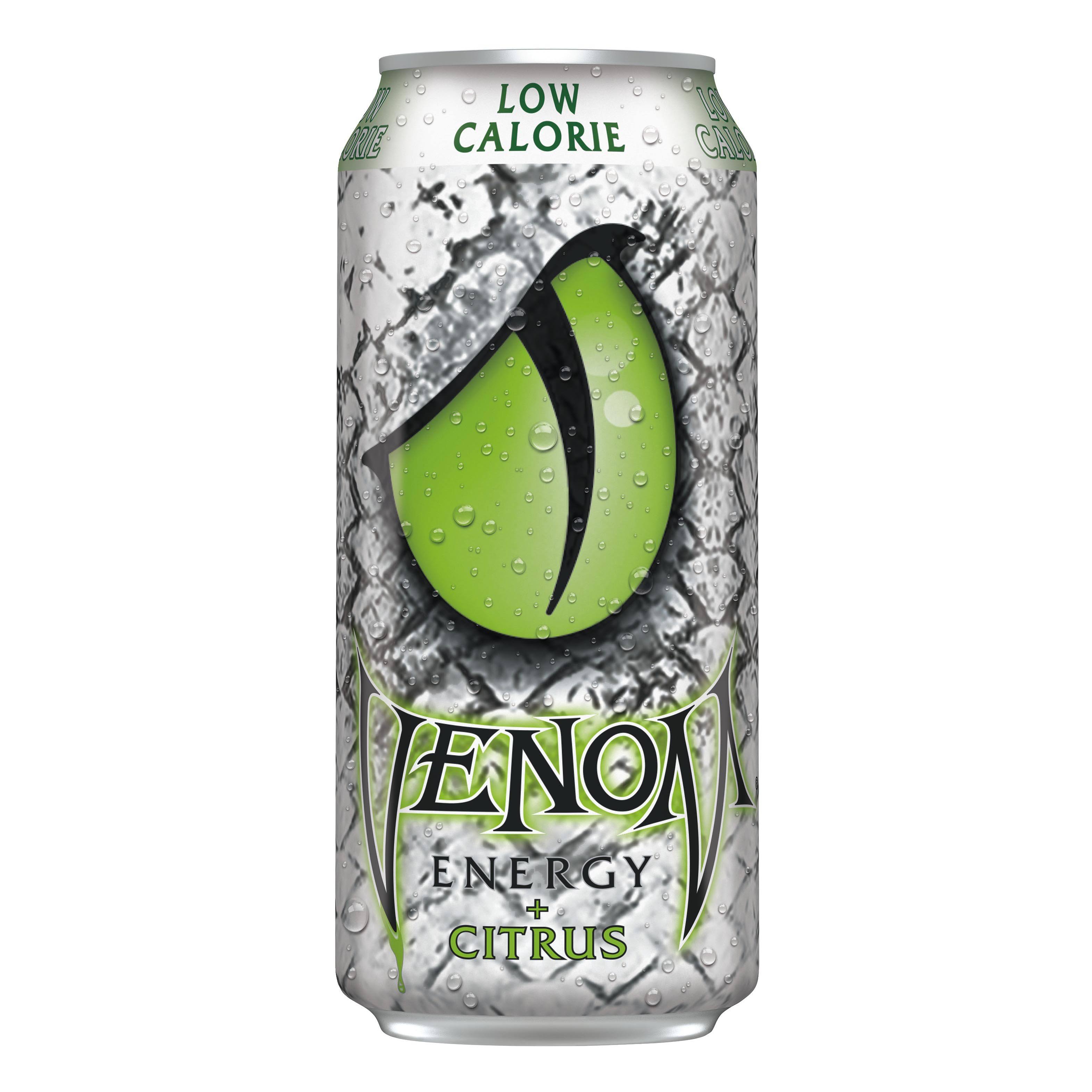 Venom Energy - Low Calorie Citrus - 16 Ounce (Pack of 8)