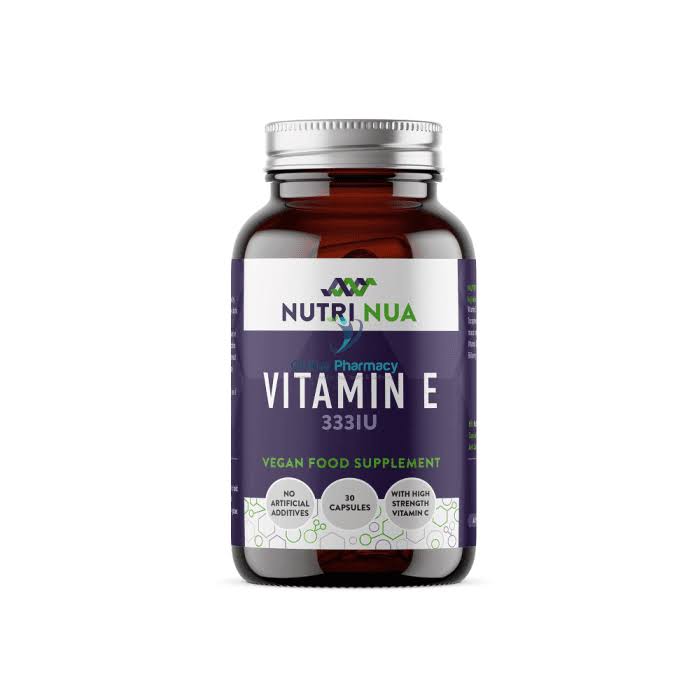 Nutri Nua Vitamin E 333Iu Vegan 30 Capsules