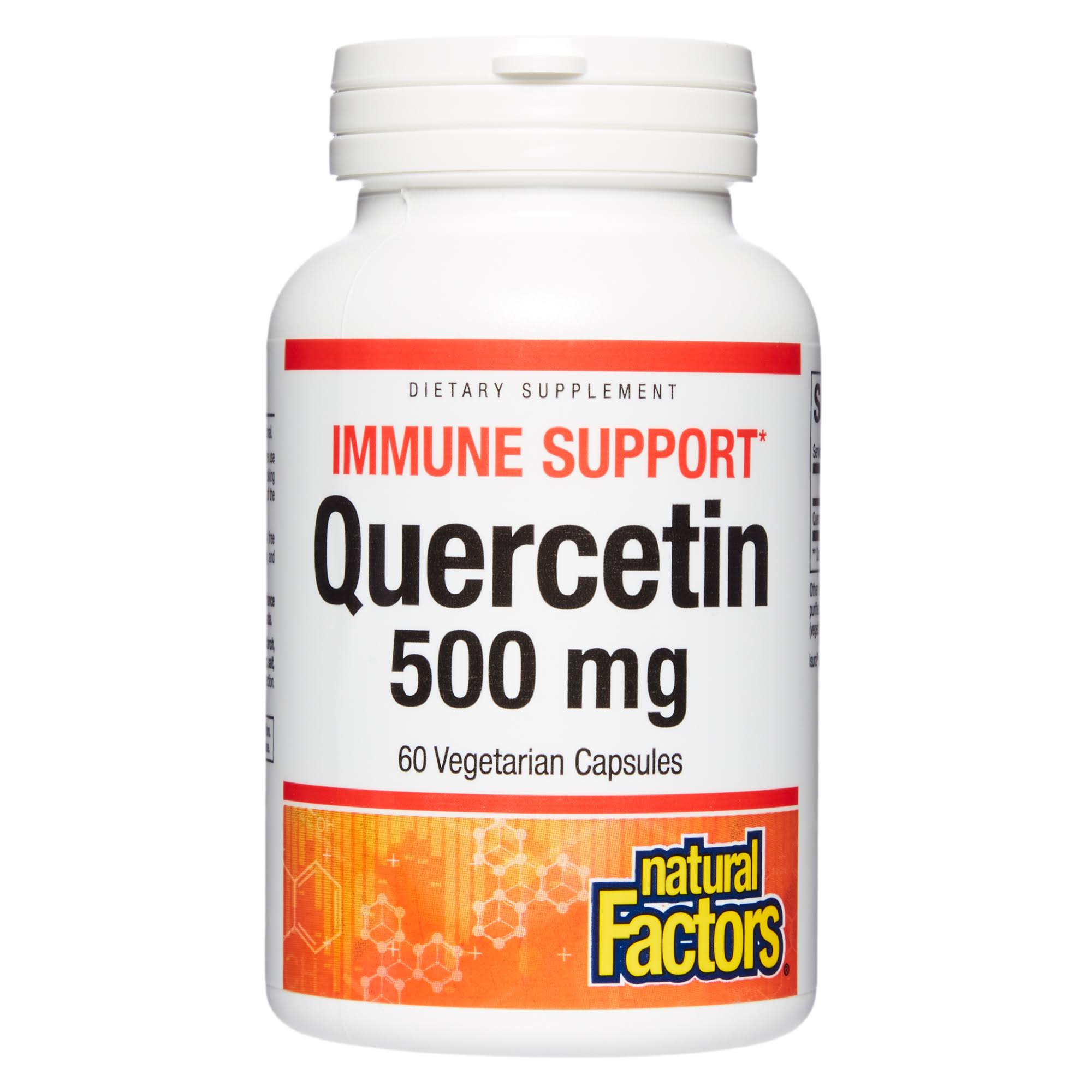 Natural Factors Quercetin 500 mg - 60 Vegetarian Capsules