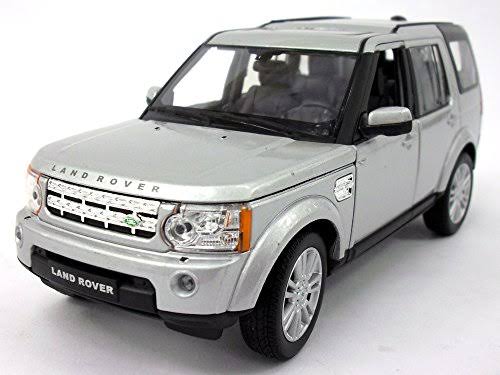 Welly Land Rover Discovery 4 1/24 Scale Diecast Metal Model - Silver
