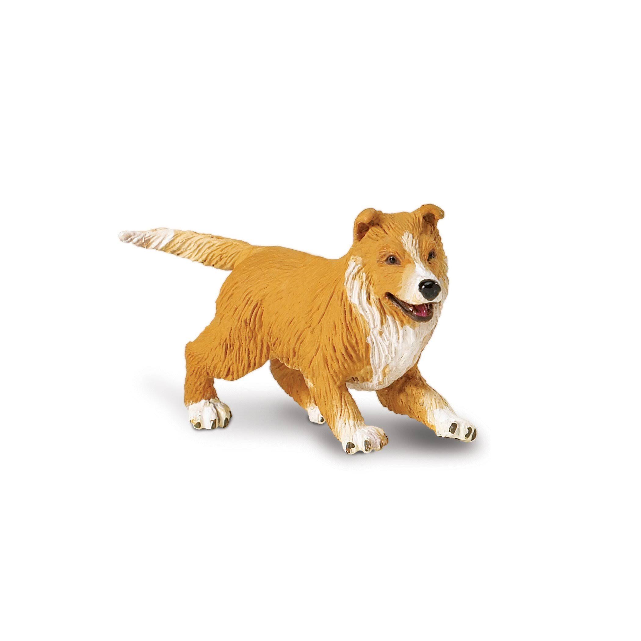 Safari Collie Puppy Animal Figure