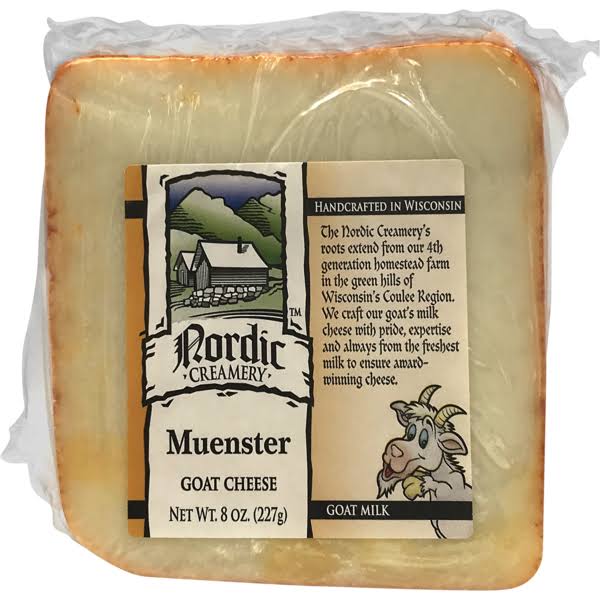 Nordic Creamery Muenster Goat Cheese - 8 oz