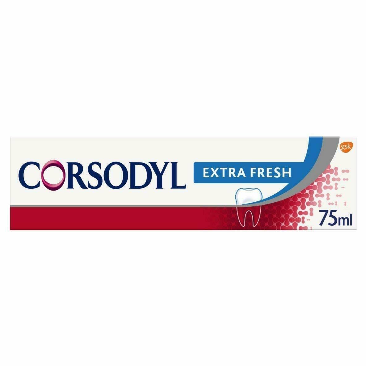 Corsodyl Extra Fresh Toothpaste 75ml