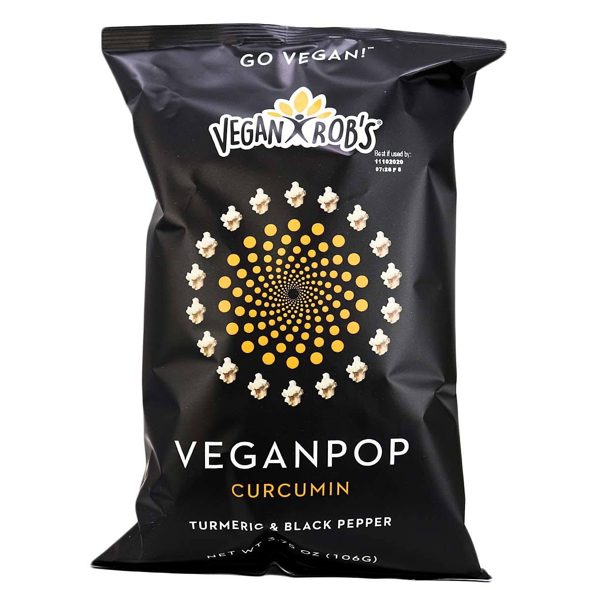 Vegan Rob's Veganpop Curcumin Turmeric & Black Pepper, 106g