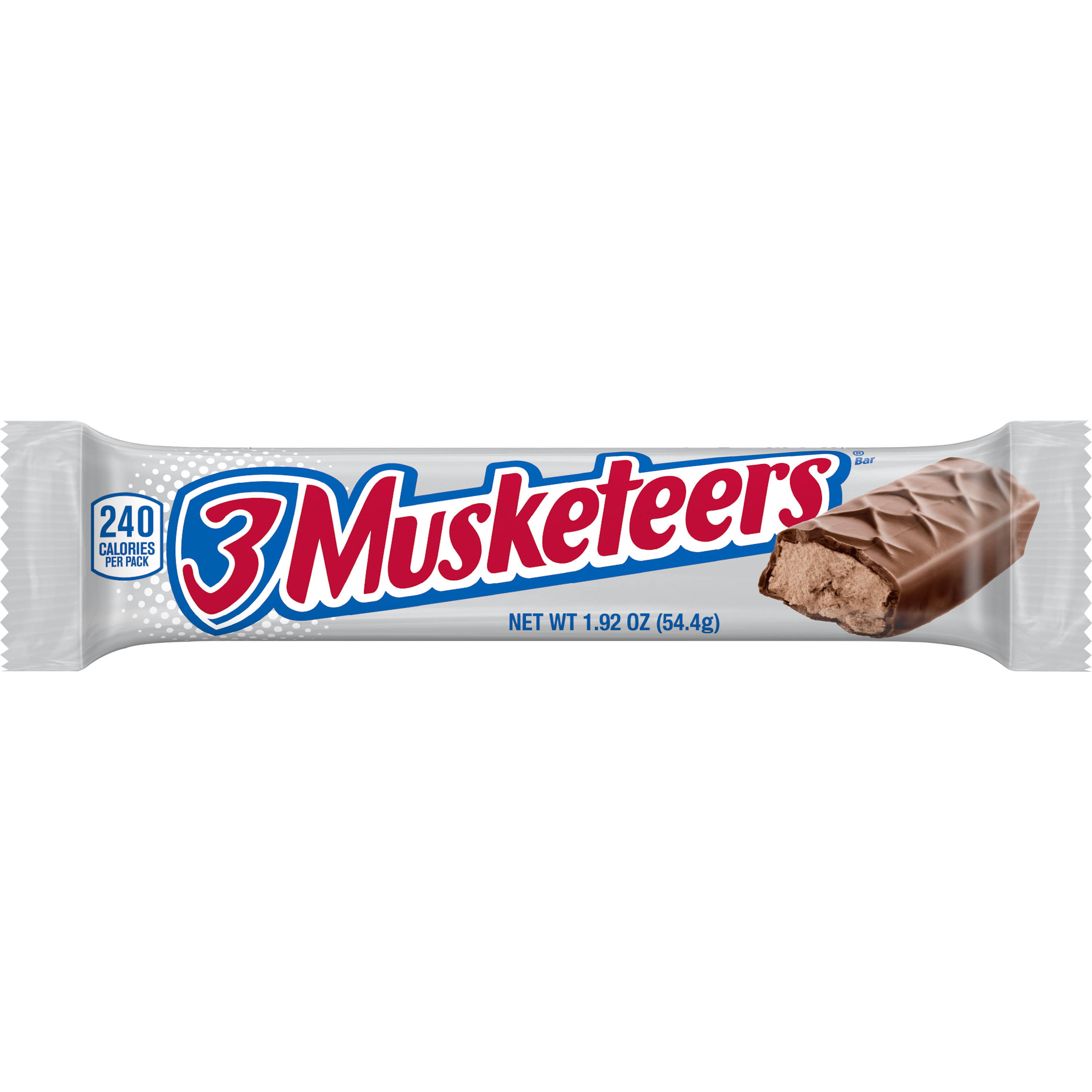 3 Musketeers Chocolate Candy Bar - Singles, 36 Count