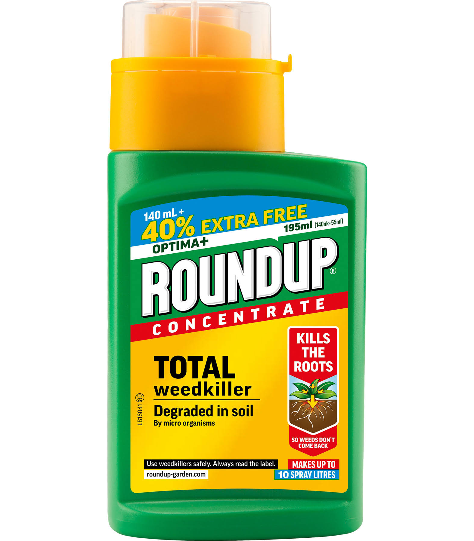 Roundup Total Concentrate (140ml Plus 40% Extra Free)
