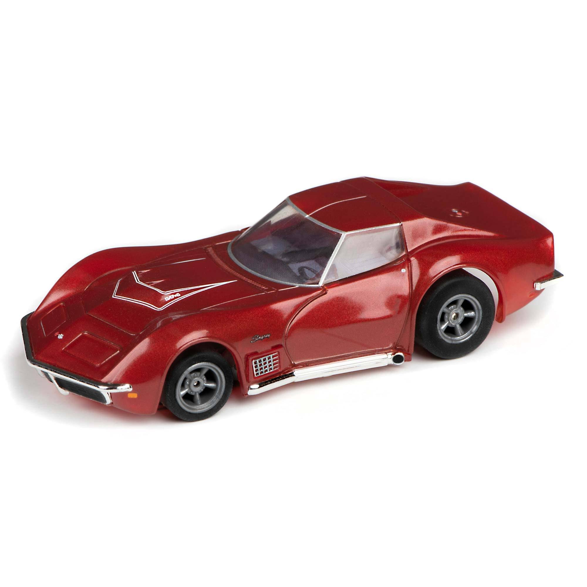 AFX 1970 Corvette LT1 Red Metallic Mega G+ HO Slot Car