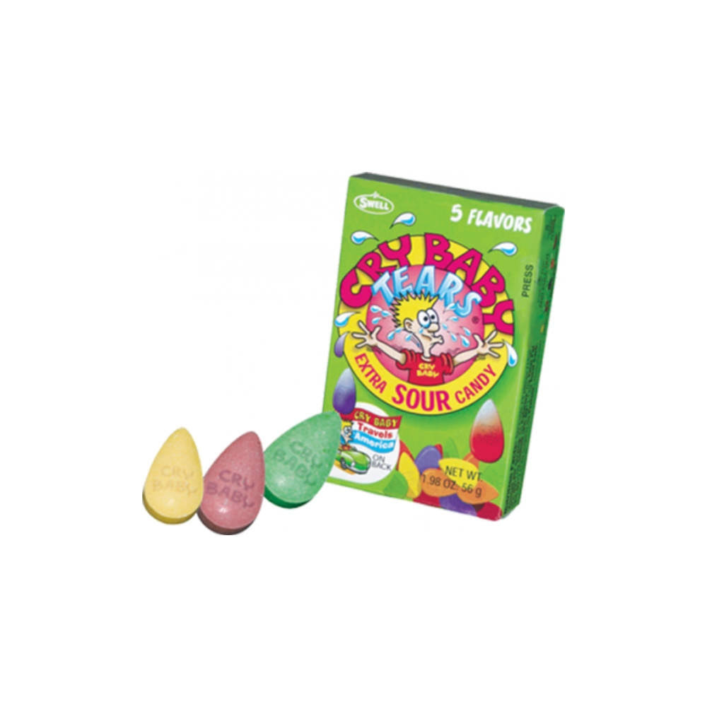 Cry Baby Tears Candy - 5 Flavors, Extra Sour