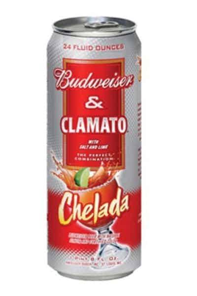 Budweiser Beer & Clamato with Salt and Lime - Chelada