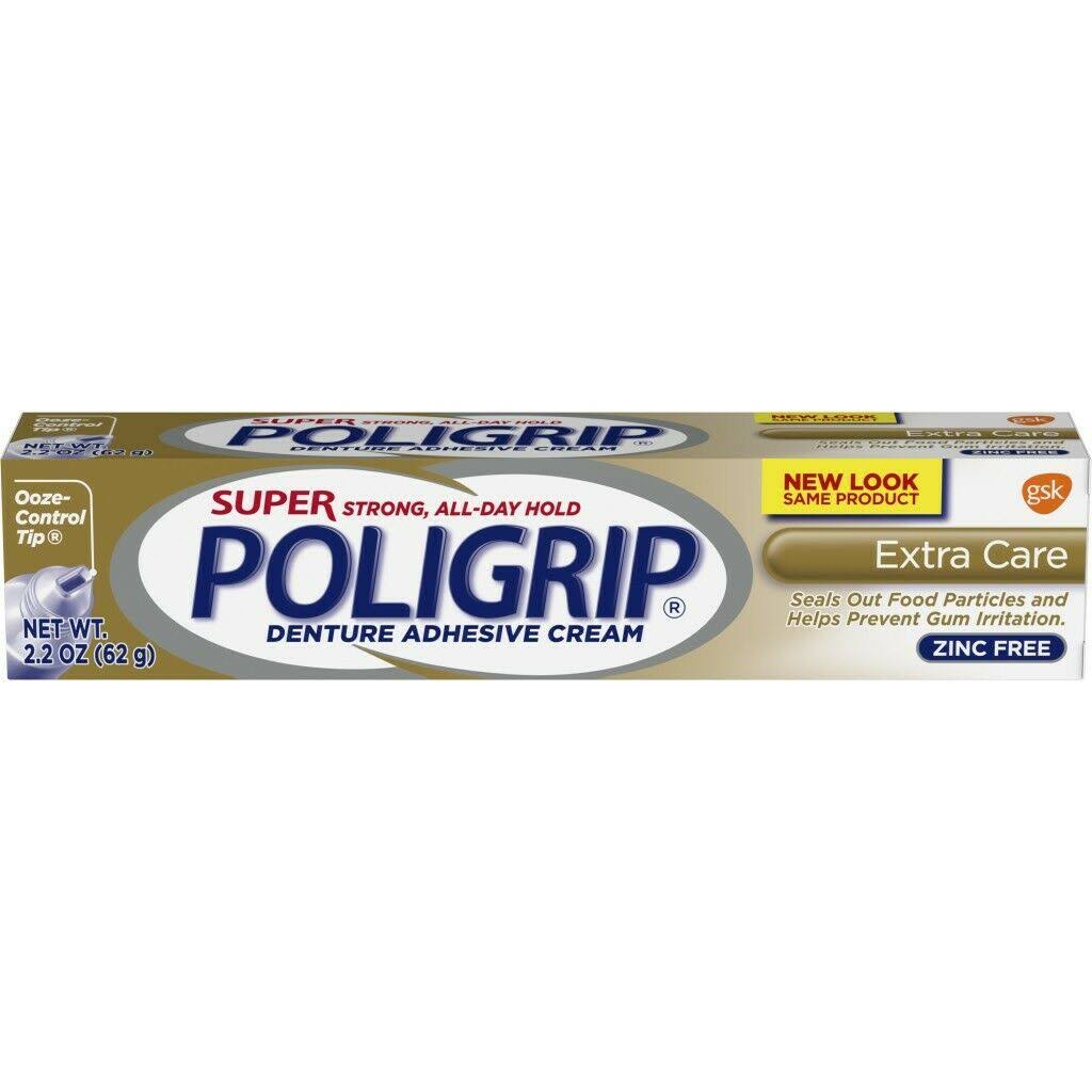 Super Poligrip Denture Adhesive Cream - 67g