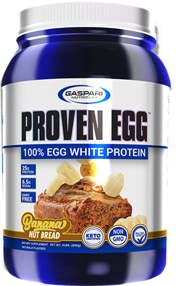 Gaspari Nutrition Proven Egg - 2lbs Banana Nut Bread