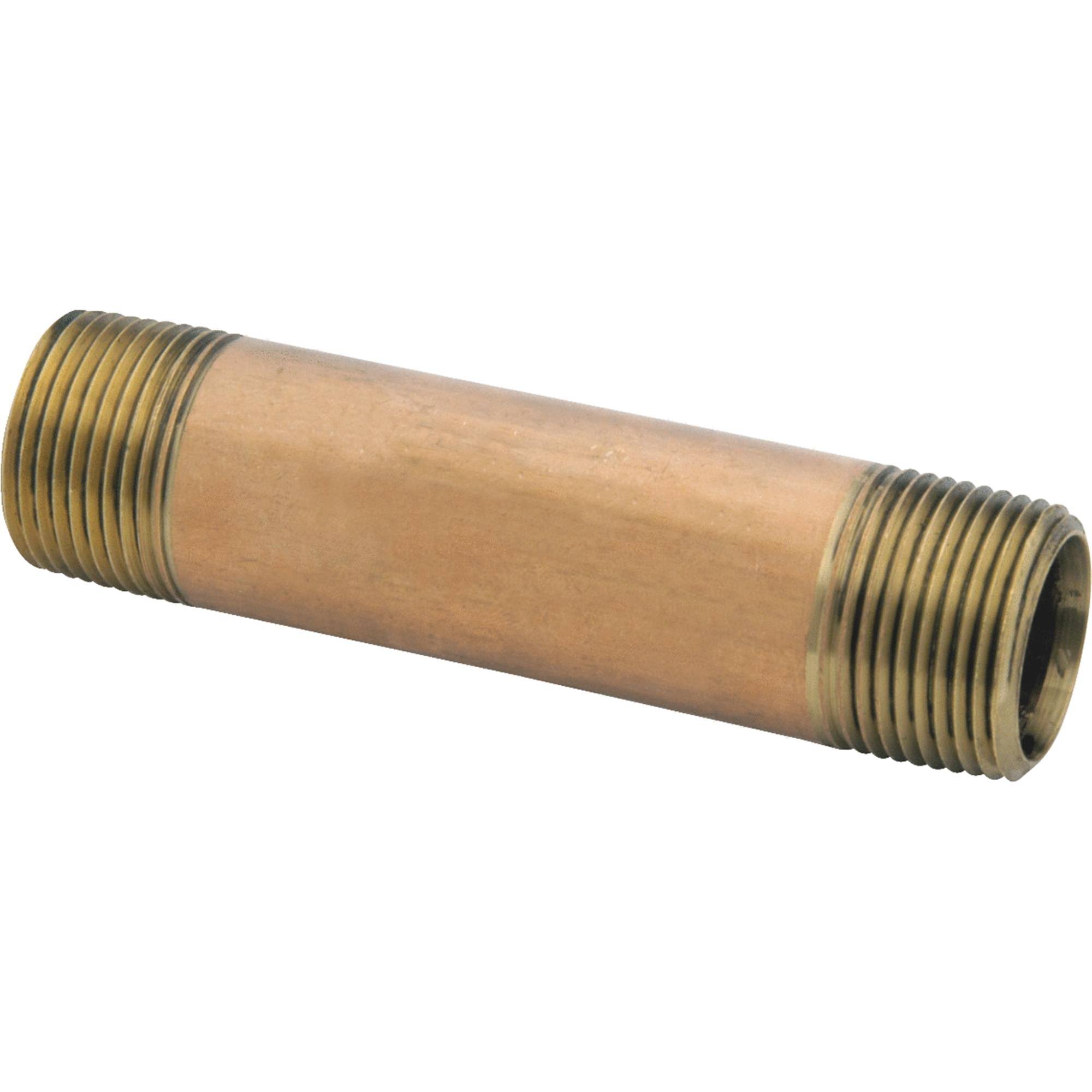 Anderson Metal Pipe 38300-0230 Nipple - Red Brass, 1/8" x 3"