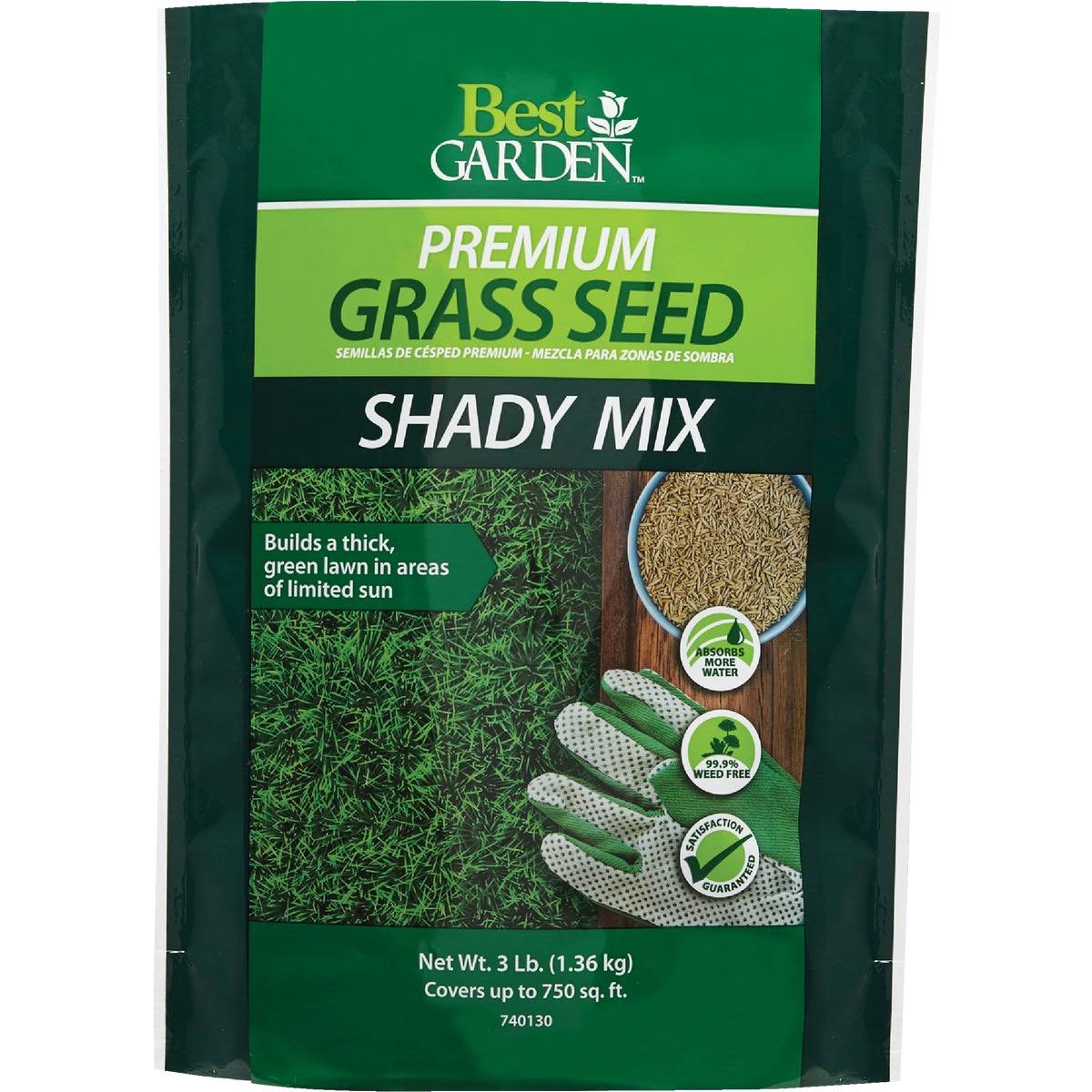 Do It Best Premium Shady Grass Seed - 3lbs