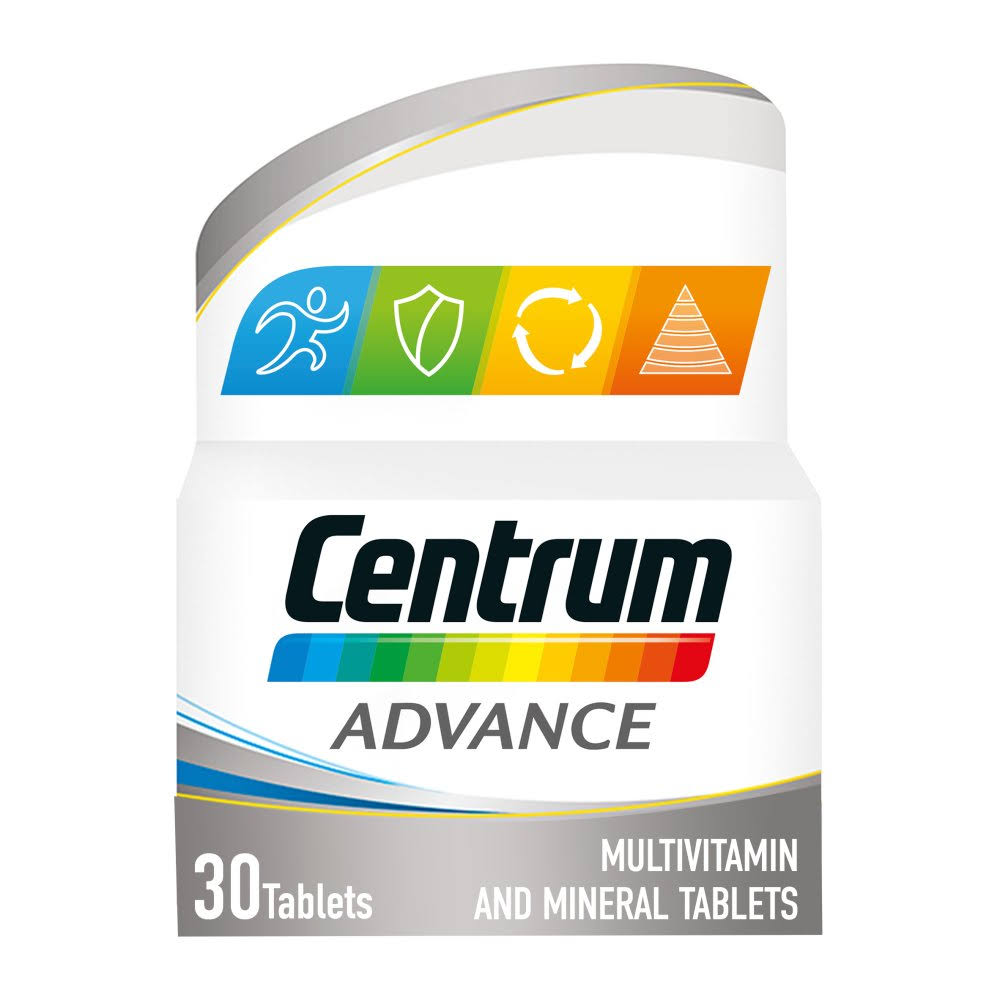 Centrum Advance Multivitamins Tablets - 30ct